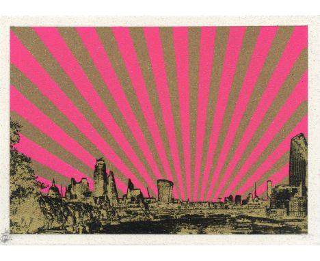 
	
		Jayson Lilley
		Waterloo Sunset 2/4, 2021
		Screenprint on Card
		Signed on front and verso
		10 x 15cm (3¾ x 5¾ in.)
		