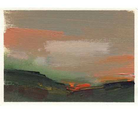 
	
		Mary Burtenshaw
		Sunset Wave, 2021
		Acrylic on Paper
		Signed on verso
		10 x 15cm (3¾ x 5¾ in.)
		
		I paint dramatic