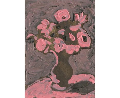 
	
		Matt Macken
		Still Life, 2021
		Acrylic on Paper
		Signed on verso
		15 x 10cm (5¾ x 3¾ in.)
		
		Matt Macken is an Bri