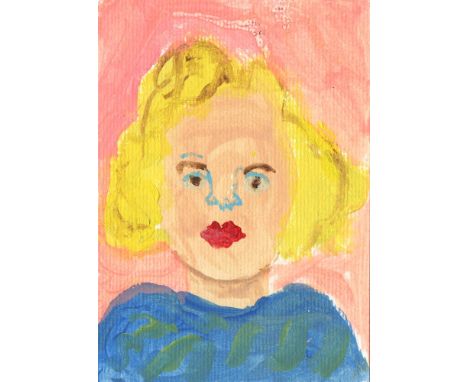 
	
		Isaac Benigson
		Lady Untitled 2, 2021
		Acrylic on Paper
		Signed on verso
		15 x 10cm (5¾ x 3¾ in.)
		
		Isaac Benigso