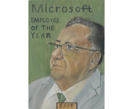 
	
		Theo Gorst
		Microsoft Employee of the Year, 2021
		Gouache on Wood
		Signed on verso
		15 x 10cm (5¾ x 3¾ in.)
		
		The