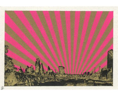 
	
		Jayson Lilley
		Waterloo Sunset 4/4, 2021
		Screenprint on Card
		Signed on front and verso
		10 x 15cm (3¾ x 5¾ in.)
		