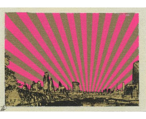 
	
		Jayson Lilley
		Waterloo Sunset 1/4, 2021
		Screenprint on Card
		Signed on front and verso
		10 x 15cm (3¾ x 5¾ in.)
		