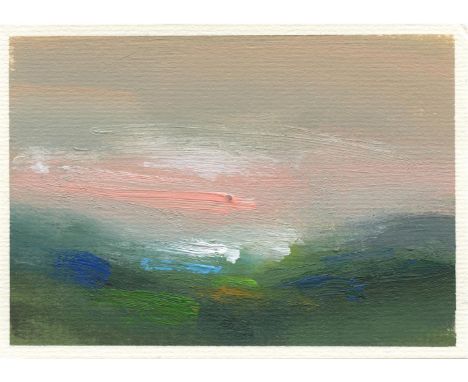 
	
		Mary Burtenshaw
		Morning Mist, 2021
		Acrylic on Paper
		Signed on verso
		10 x 15cm (3¾ x 5¾ in.)
		
		I paint dramati