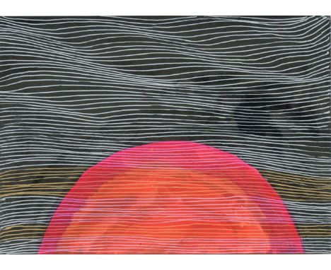 
	
		Sara Willett
		Beijing Sun ii, 2021
		Ink and Watercolour on Paper
		Signed on verso
		10 x 15cm (3¾ x 5¾ in.)
		
		Pain