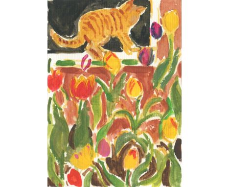 
	
		Robert Soden
		Roland and Tuplis, 2021
		Watercolour and Acrylic on Paper
		Signed on verso
		15 x 10cm (5¾ x 3¾ in.)
		