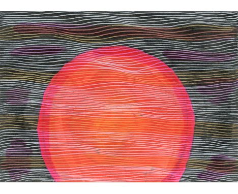 
	
		Sara Willett
		Beijing Sun i, 2021
		Ink and Watercolour on Paper
		Signed on verso
		10 x 15cm (3¾ x 5¾ in.)
		
		Paint