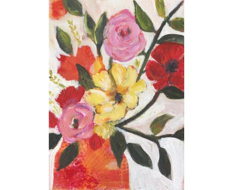 
	
		Pam Thorburn
		Summer Bouquet, 2021
		Acrylic on Paper
		Signed on verso
		15 x 10cm (5¾ x 3¾ in.)
		
		Pam Thorburn is 