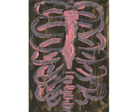 
	
		Matt Macken
		Ribs, 2021
		Acrylic on Paper
		Signed on verso
		15 x 10cm (5¾ x 3¾ in.)
		
		Matt Macken is an British a