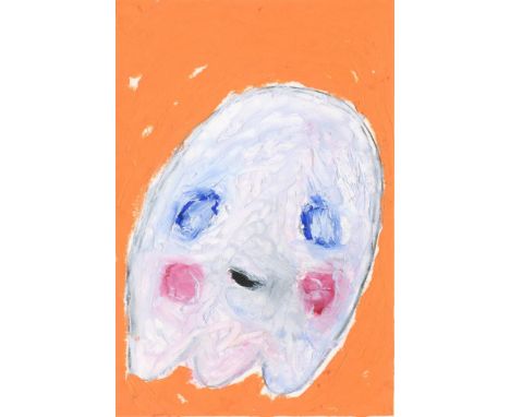 
	
		Adam Handler
		Tangerine Ghost, 2021
		Oil Stick and Pencil on Paper
		Signed on verso
		15 x 10cm (5¾ x 3¾ in.)
		
		Ad