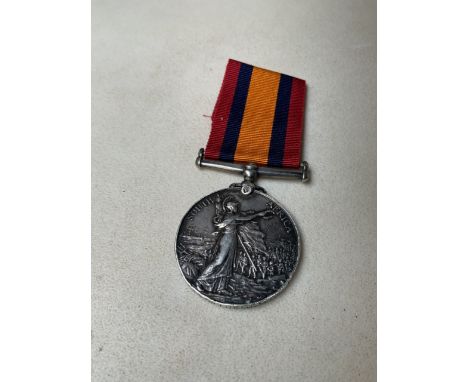 Queens South Africa medal, awarded to 4384 Sgt H Shirley N.Staffs R. Possibly milled and renamed.