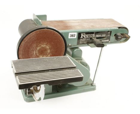 A combination belt/disc sander by FERM 240V PAT tested