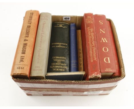 Nine books and catalogues of Scientific and Surgical Instruments and Appliances by various suppliers G