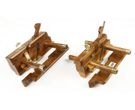 Two sash fillisters with double d/t boxwood soles by ONIONS &amp; Co and GRIFFITHS G+ 