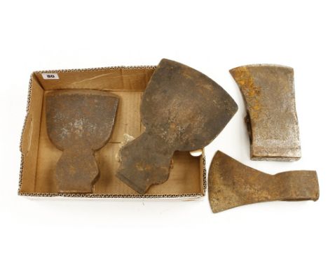 Four axe heads G