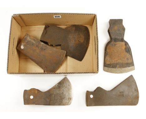 Five axe heads G