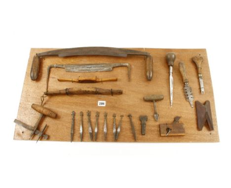 Two display boards of tools G