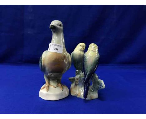 TWO CAMPSIEWARE CERAMICSwith other ceramic figures, china, dishes and a part tea service