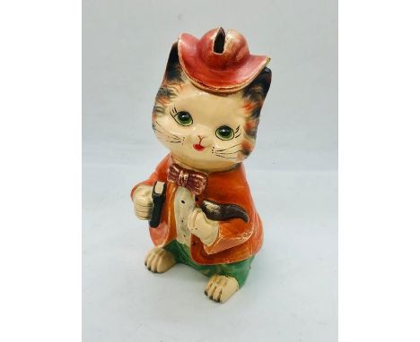A Mid Century Vintage Cat Moneybox