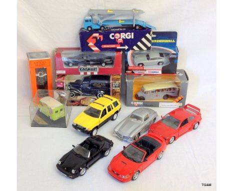 A mixed lot of Corgi and other Die cast vehicles
