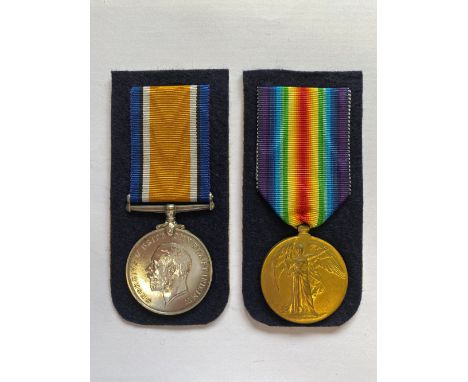 A FIRST WORLD WAR PAIR TO THE ROYAL LANCASTER REGIMENT. A Great War Pair named to 25167 Pte W.H. Mann R. LANC R. William H. M