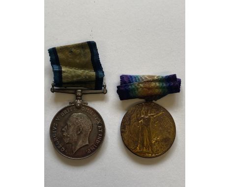 A FIRST WORLD WAR PAIR TO AN OFFICER IN THE ARMY MEDICAL CORPS. A Great War pair comprising War Medal and Victory Medal named