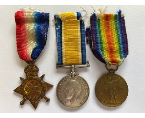 A FIRST WORLD WAR TRIO TO THE LIVERPOOL REGIMENT. A Great War Trio comprising 1914-15 Star named to 2688 Pte F.J. Prince L'Po