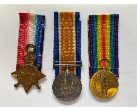 A FIRST WORLD WAR PAIR AND MEMORIAL PLAQUE TO THE CORNISH LIGHT INFANTRY. A Great War Trio comprising 1914-15 Star named to 1