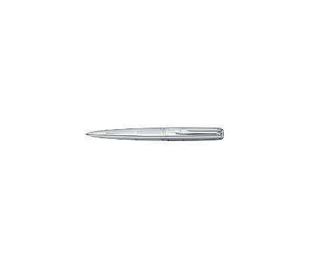 Waterman Exception Precious Metals Solid Silver Ballpoint Pen in original box with full certification. Exception Silver boast