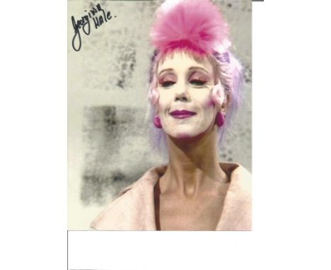 Georgina Hale 10x8 signed Dr Who colour photo pictured in Doctor Who serial The Happiness Patrol (1988). Georgina A. Hole (bo