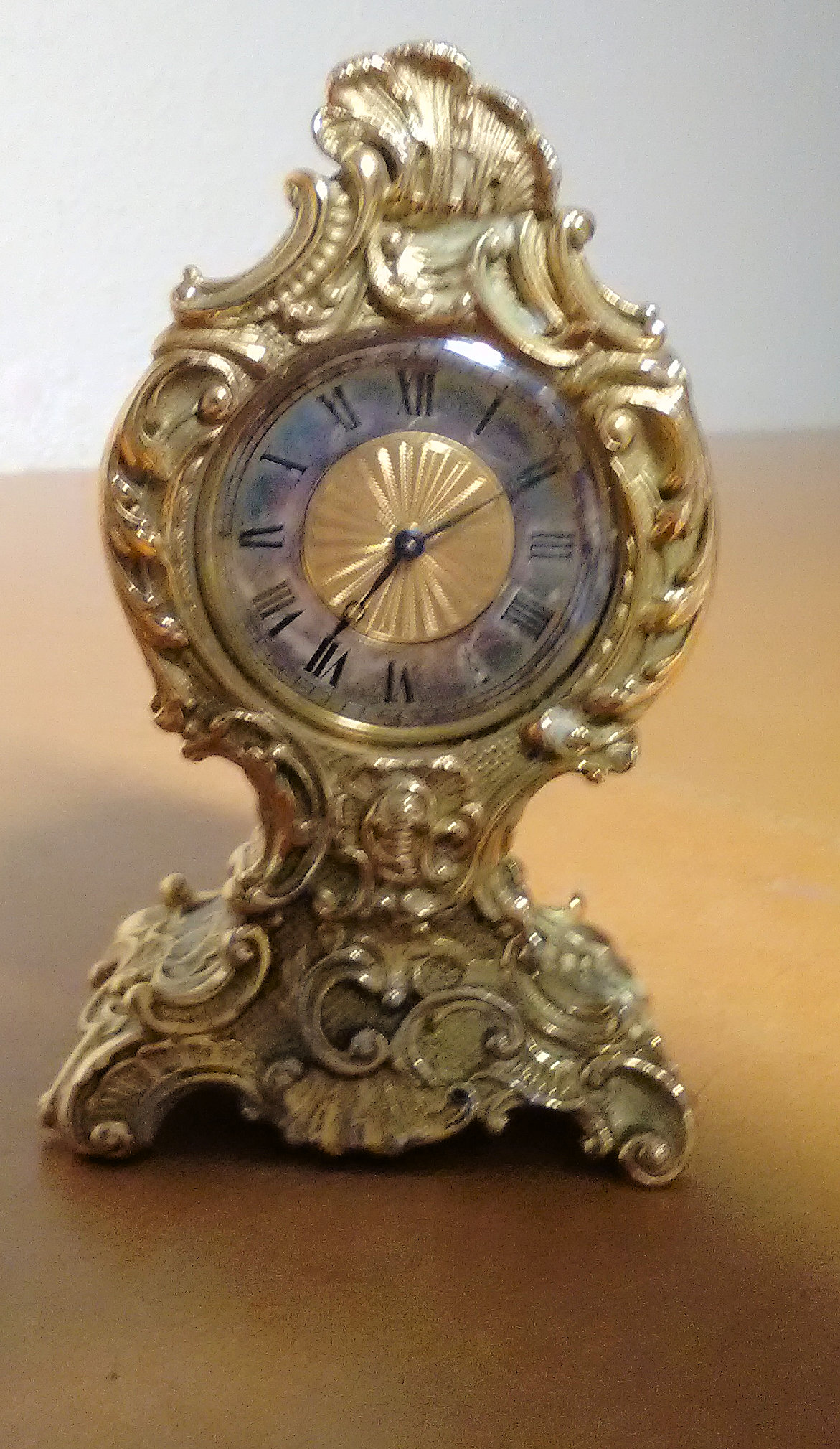 Vintage Brass 15 House of St James jewel carriage clock with swiss ...