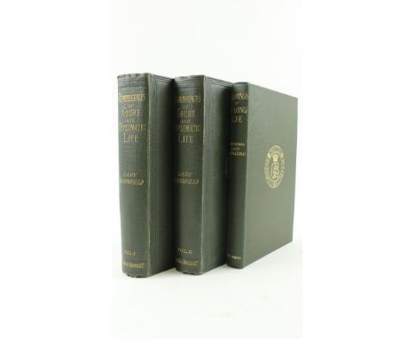 Co. Offaly interest: Bloomfield (Georgina Baroness)&nbsp;Reminiscences of Court and Diplomatic Life, 2 vols. L. 1883.&nbsp;Fi