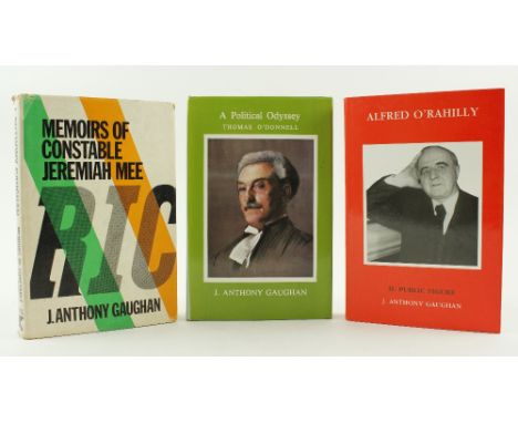 Gaughan (Fr. J. Anthony)&nbsp;Memoirs of Constable Jeremiah Mee, Naas 1975,&nbsp;First Edn., ex. libris copy, d.w.; also&nbsp