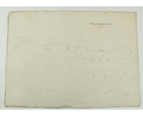 Manuscript Estate MapsNorthern Ireland:&nbsp; Fraser (John) Surveyor,&nbsp;A Collection of 5 large Mansucript Estate Maps, of