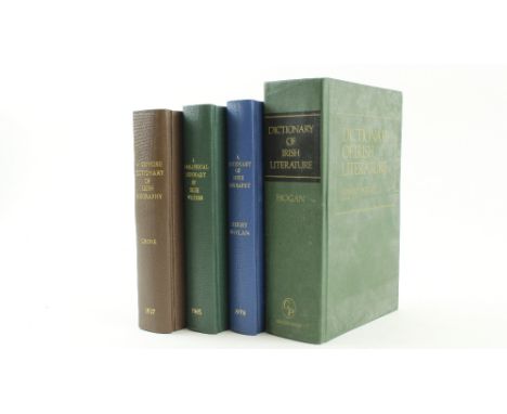 Crone (J.S.)&nbsp;Concise Dictionary&nbsp;of Irish&nbsp;Biography, D. 1937; also sim. works by Henry Boylan, A.M. Brady &amp;