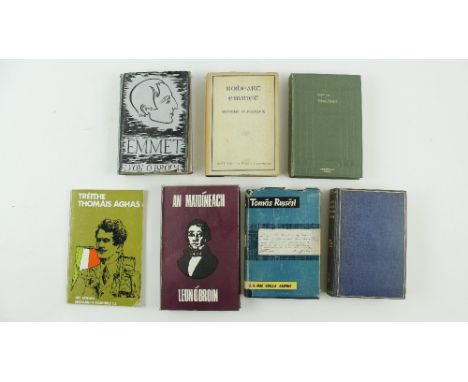 O'Broin (Leon)&nbsp;Emmet, 8vo D. (Sairseal agus Dill) 1954, frontis, illus., cloth &amp; d.j.;&nbsp;Postgate (R.W.)&nbsp;Roi