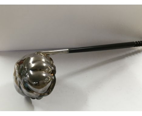 A silver toddy ladle silver hallmarks 1977