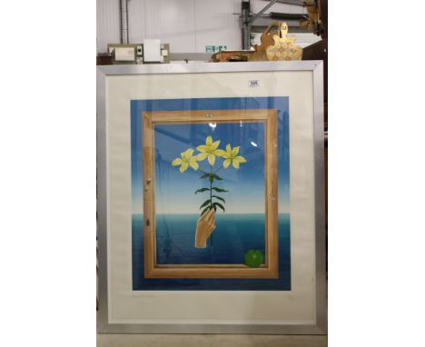 Andrew Flint Shipman, limited edition lithograph, a symbolist mystic scene, signed ( no. 100 / 250 ) 
