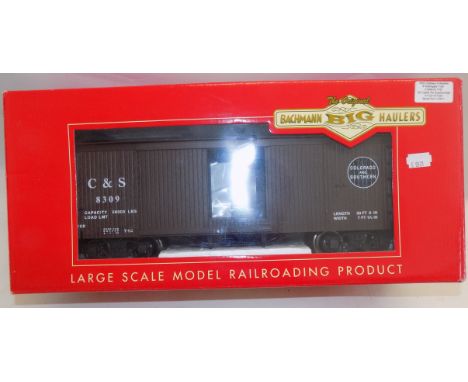 Bachmann No 93324 "LS" box car, boxed.