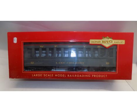 Bachmann no 89396 Jackson Sharp passenger car, Lake Chilkout, boxed.