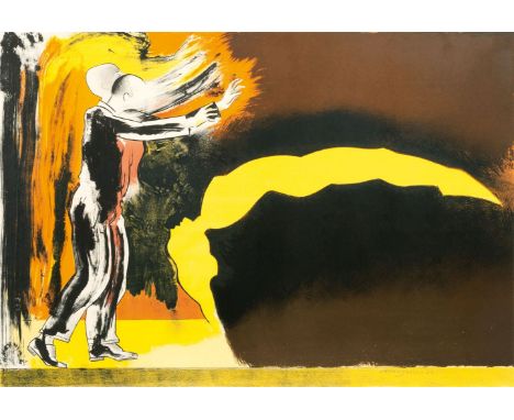 Allen Jones (Southampton 1937). Just like that. 2012. Lithographie. 63 x 90,5 cm. R. u. mit Bleistift sign. und dat. Allen Jo