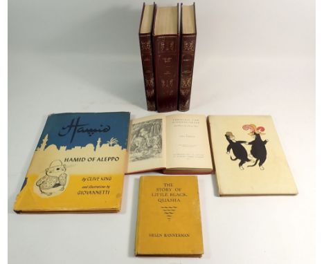 A collection of vintage childrens books including Old Possum's book of Practical Cats by T S Eliot, Hamed of Aleppo by Clive 