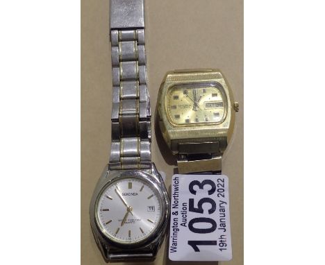 Sekonda; two vintage wristwatches. P&amp;P Group 1 (£14+VAT for the first lot and £1+VAT for subsequent lots) 