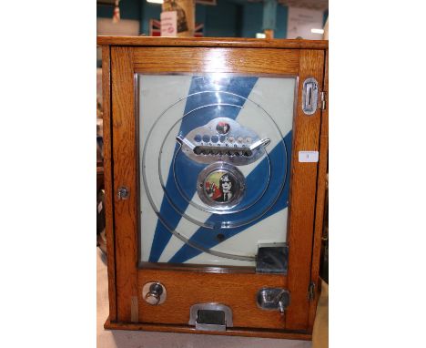 A vintage penny arcade game in GWO&nbsp;Postage unavailable