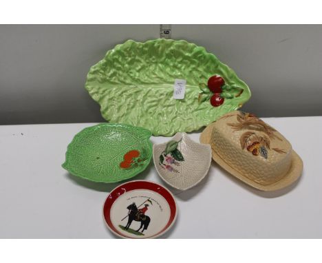 A selection of assorted ceramics including Carltonware and wade 