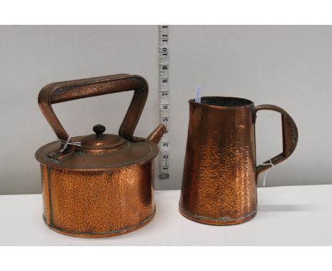 Two pieces of vintage copper ware 
