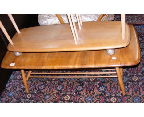 A Retro Ercol "Golden Dawn" coffee table