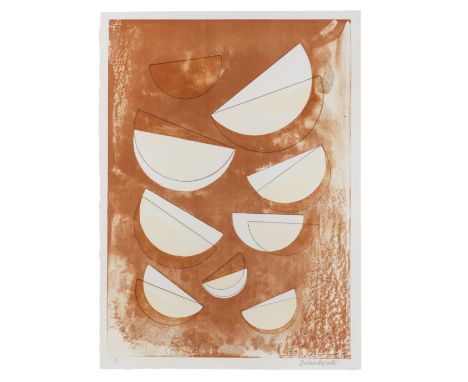 Dame Barbara Hepworth (British, 1903-1975)Olympus, from The Aegean Suite   signed and numbered 25/30 in pencillithograph in c