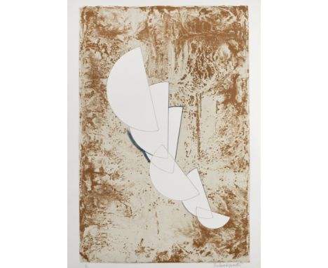 Dame Barbara Hepworth (British, 1903-1975)Fragment, from The Aegean Suite   signed and numbered 3/30 in pencillithograph in c