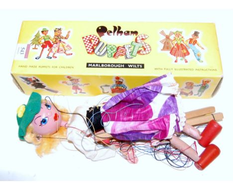A Pelham Standard Puppet SS Mitzi, boxed